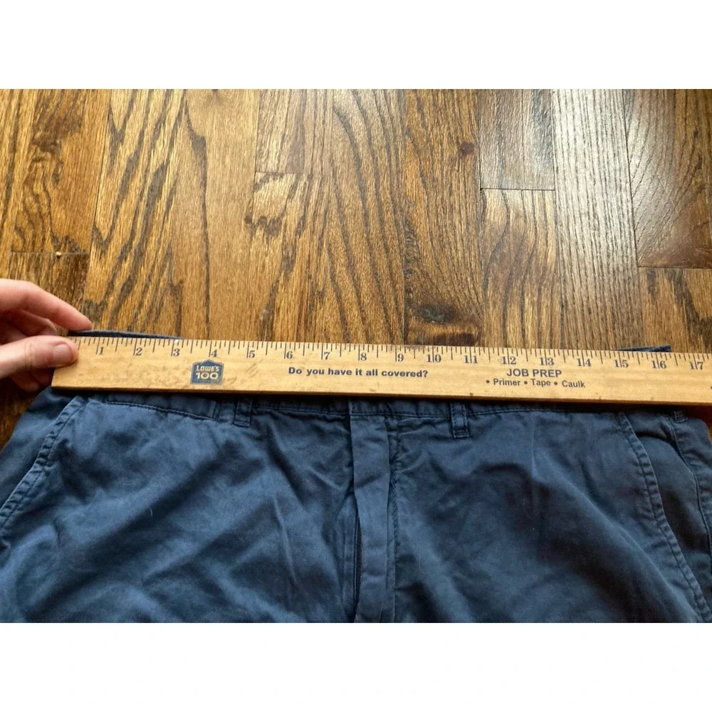 Faherty Shorts Mens Size 33 Blue Stretch Chino Casual Summer